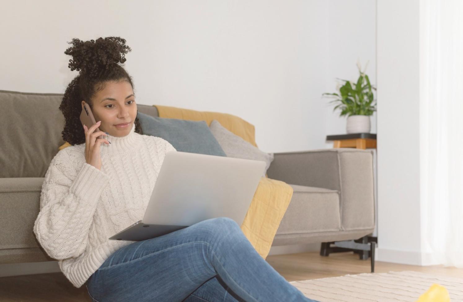Espacio de trabajo ordenado para planificación financiera